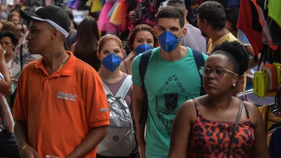 Brasil cierra sus fronteras terrestres para frenar la expansión del coronavirus. Foto: AFP