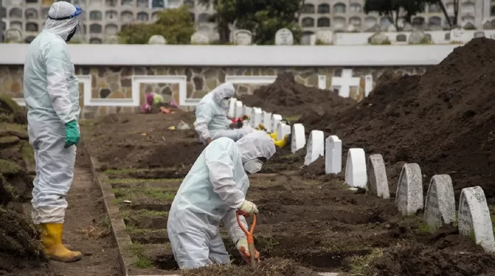 Coronavirus en Ecuador. Foto referencial: AFP Coronavirus en Ecuador. Foto referencial: AFP