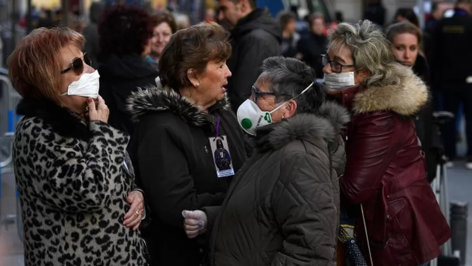 Coronavirus: Cierran fronteras terrestres en España para contener el covid-19. Foto: AFP