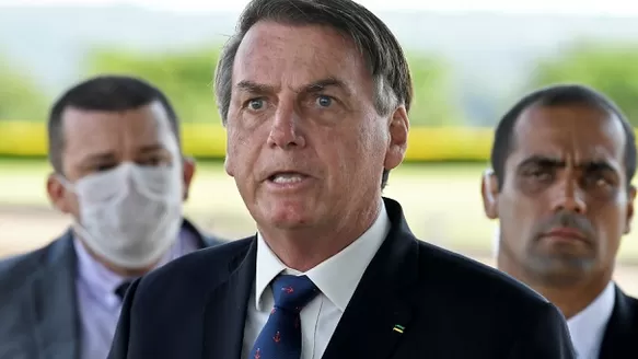 Jair Bolsonaro, presidente de Brasil. Foto: AFP