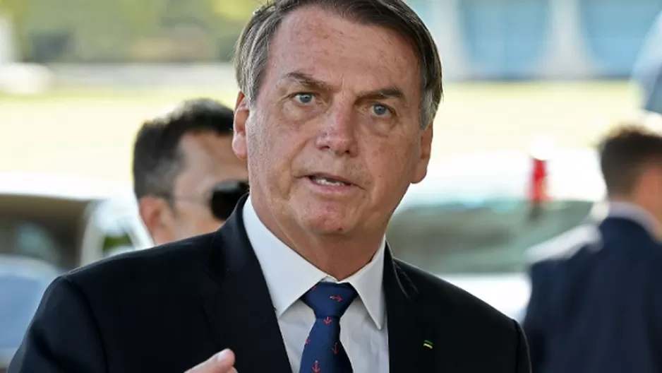 Jair Bolsonaro, presidente de Brasil. Foto: AFP