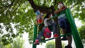 Coronavirus: Niños transmiten poco la COVID-19 en la escuela, según un estudio. Foto: AFP