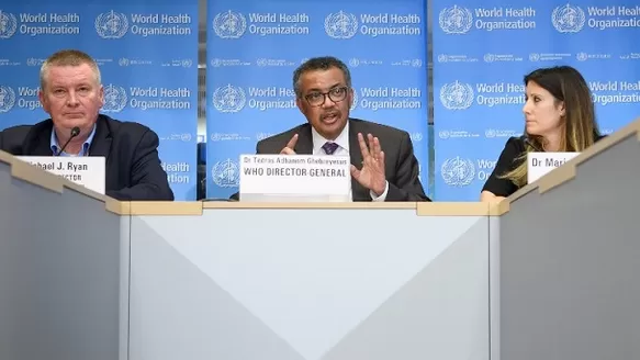 Tedros Adhanom Ghebreyesus, director de la OMS. Foto: AFP