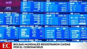 Coronavirus provocó peor semana en Wall Street y bolsas mundiales desde 2008. Video: América Noticias