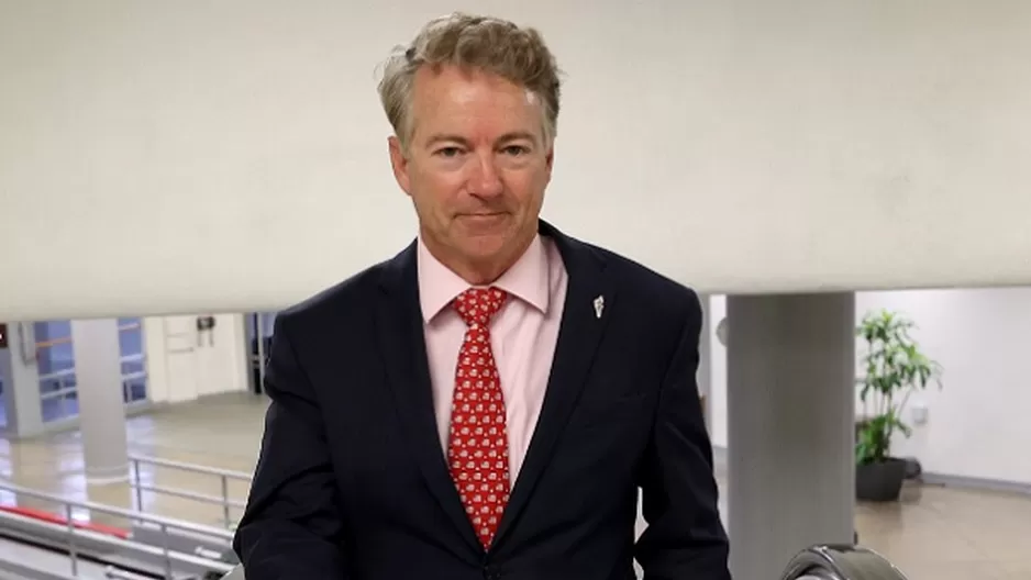 Estados Unidos: Senador Rand Paul da positivo por coronavirus. Foto: AFP