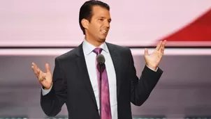 Donald Trump Jr., hijo mayor del presidente de EE.UU. Foto: AFP