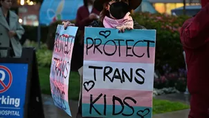 EE.UU.: Corte Suprema respalda ley contra jóvenes trans. Foto y video: Canal N/AFP