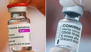 COVID-19: Una dosis de la vacuna de Pfizer o AstraZeneca reduce casi hasta 50% la transmisión en el hogar. Foto y video: AFP