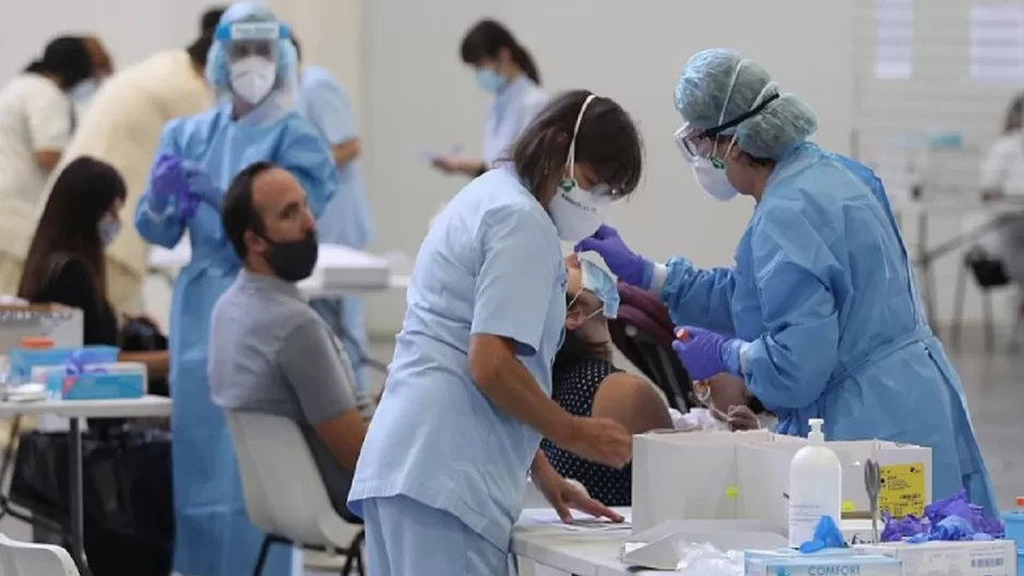 Estudio español alertó sobre una segunda ola del COVID-19. Foto: EFE