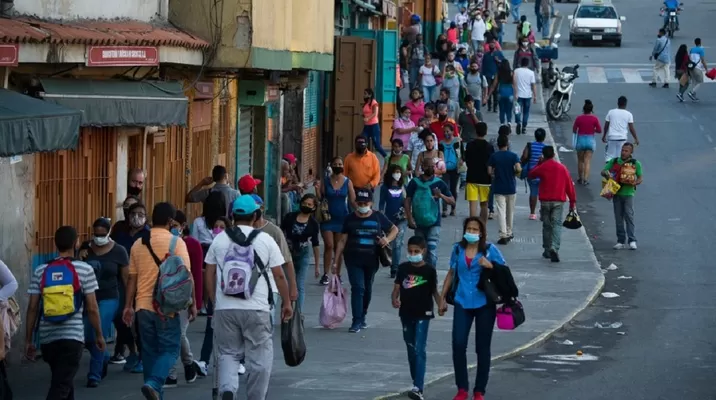 Coronavirus en Venezuela. Foto: AFP Coronavirus en Venezuela. Foto: AFP