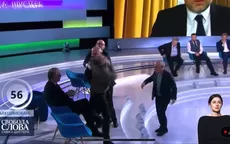Crisis en Ucrania: periodista golpea a político prorruso en TV - Noticias de crisis-politica