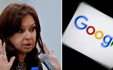 Cristina Fernández demanda a Google por aparecer como "ladrona de la Nación Argentina" en el buscador - Noticias de cristina-fernandez-kirchner