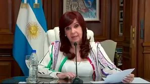  Al culminar la lectura del veredicto, Cristina Fernández de Kirchner dio un mensaje desde el Senado y denunció al Poder Judicial.