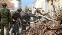 Croacia: Terremoto de magnitud 6.4 deja 6 muertos y gran destrucción. Foto: AFP