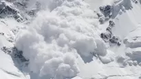 Avalancha en los Alpes de Francia. (Vía: Twitter)