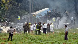 Avión se estrella con 110 personas en Cuba, sobreviven tres. Video: AFP