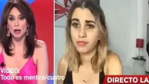 Cuba: Detuvieron en vivo a la influencer Dina Stars mientras daba una entrevista. Foto: Captura /Video: Telemagazine