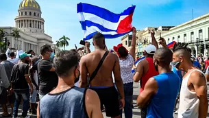 Cuba: Un hombre murió en protesta registrada en periferia de La Habana. Foto referencial: AFP