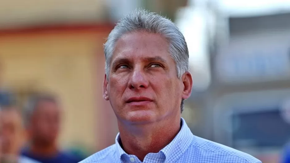 Miguel Díaz-Canel, presidente de Cuba. Foto: AFP