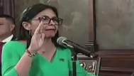Delcy Rodríguez es “presidenta” encargada del régimen chavista
