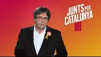 Desde el exilio, Puigdemont arranca campaña para elecciones de Cataluña. Video: AFP