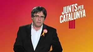 Desde el exilio, Puigdemont arranca campaña para elecciones de Cataluña. Video: AFP