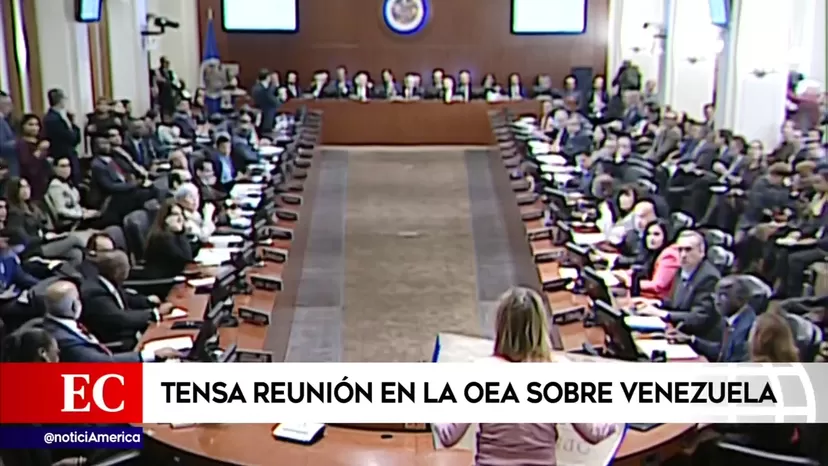 Juan Guaidó: ​16 países piden en la OEA garantizar su protección en Venezuela