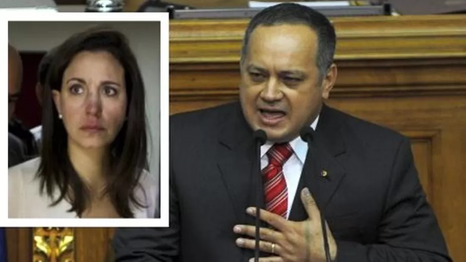 Diosdado Cabello señaló que Machado no es más diputada por representar a Panamá