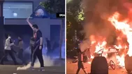 Disturbios en París tras final de Champions League