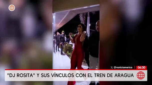 EE.UU. sanciona a DJ Rosita por nexos con el Tren de Aragua/ América Noticias EE.UU. sanciona a DJ Rosita por nexos con el Tren de Aragua/ América Noticias
