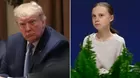 Donald Trump afirma que Greta Thunberg debería relajarse e ir al cine y ella lo trolea