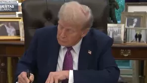 Trump advirtió que derribará aviones de Maduro que amenacen a sus fuerzas en el Caribe. Video: Canal N