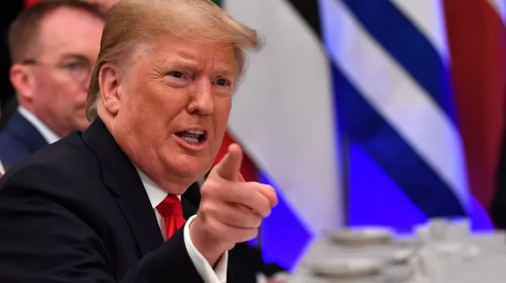 Donald Trump anuló rueda de prensa. Foto: AFP Donald Trump anuló rueda de prensa. Foto: AFP