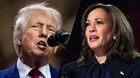 Donald Trump confirmó debate con Kamala Harris para setiembre