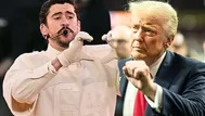 Donald Trump cuestionó el show de Bad Bunny en el Super Bowl