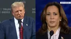 Donald Trump descartó un nuevo debate con Kamala Harris