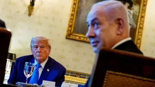 Trump fue nominado al Nobel de la Paz por Netanyahu. Foto: AFP. Video: Canal N