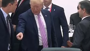 Donald Trump a Pedro Sánchez en el G20: no lo manda a sentar, esta es la verdad. Foto: EFE/Video: Canal N