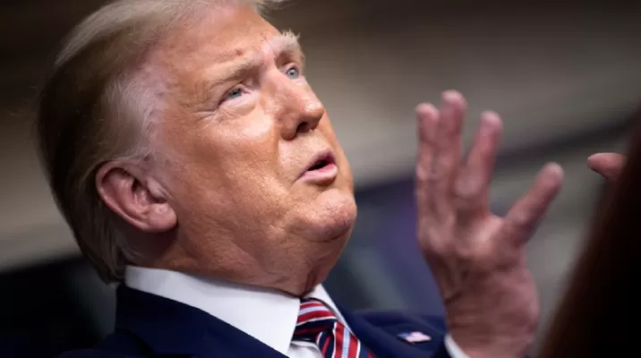 Donald Trump, presidente de Estados Unidos. Foto: AFP Donald Trump, presidente de Estados Unidos. Foto: AFP