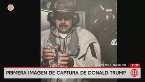 Donald Trump publica primera imagen del arresto de Nicolás Maduro/ América Noticias