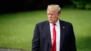 Donald Trump rechaza postura de Canadá sobre Estado Palestino. Foto y video: Canal N/AFP