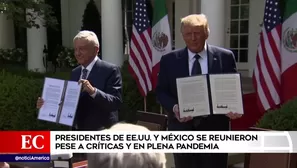 Andrés Manuel López Obrador y Donald Trump.