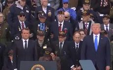 Trump y Macron rinden homenaje a los veteranos del desembarco de Normandía - Noticias de veteranos
