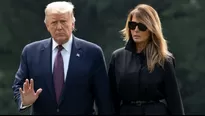 Donald Trump y su esposa Melania dan positivo por COVID-19. Foto: AFP