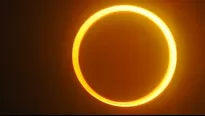 Eclipse de tipo &quot;anillo de fuego&quot; se pudo ver en Asia e impact&oacute; a miles. Foto y video: AFP