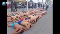 Intento de toma de hospital en Ecuador. Foto y video: Canal N