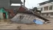 Las calles han desaparecido producto de las inundaciones en la provincia de Esmeralda en Ecuador. / Video: Canal N