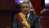 Lenín Moreno, presidente de Ecuador, durante un evento. (Foto: AFP/referencial)