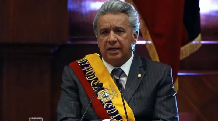 Lenín Moreno, presidente de Ecuador, durante un evento. (Foto: AFP/referencial) Lenín Moreno, presidente de Ecuador, durante un evento. (Foto: AFP/referencial)