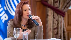 María Fernanda Espinosa, canciller de Ecuador. Foto: AFP / Cancillería Ecuador